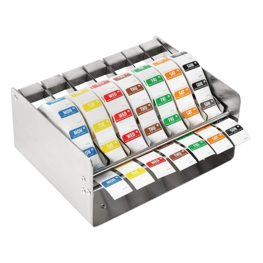 Vogue S154 Label Dispenser & Set of Colour Coded Food Labels