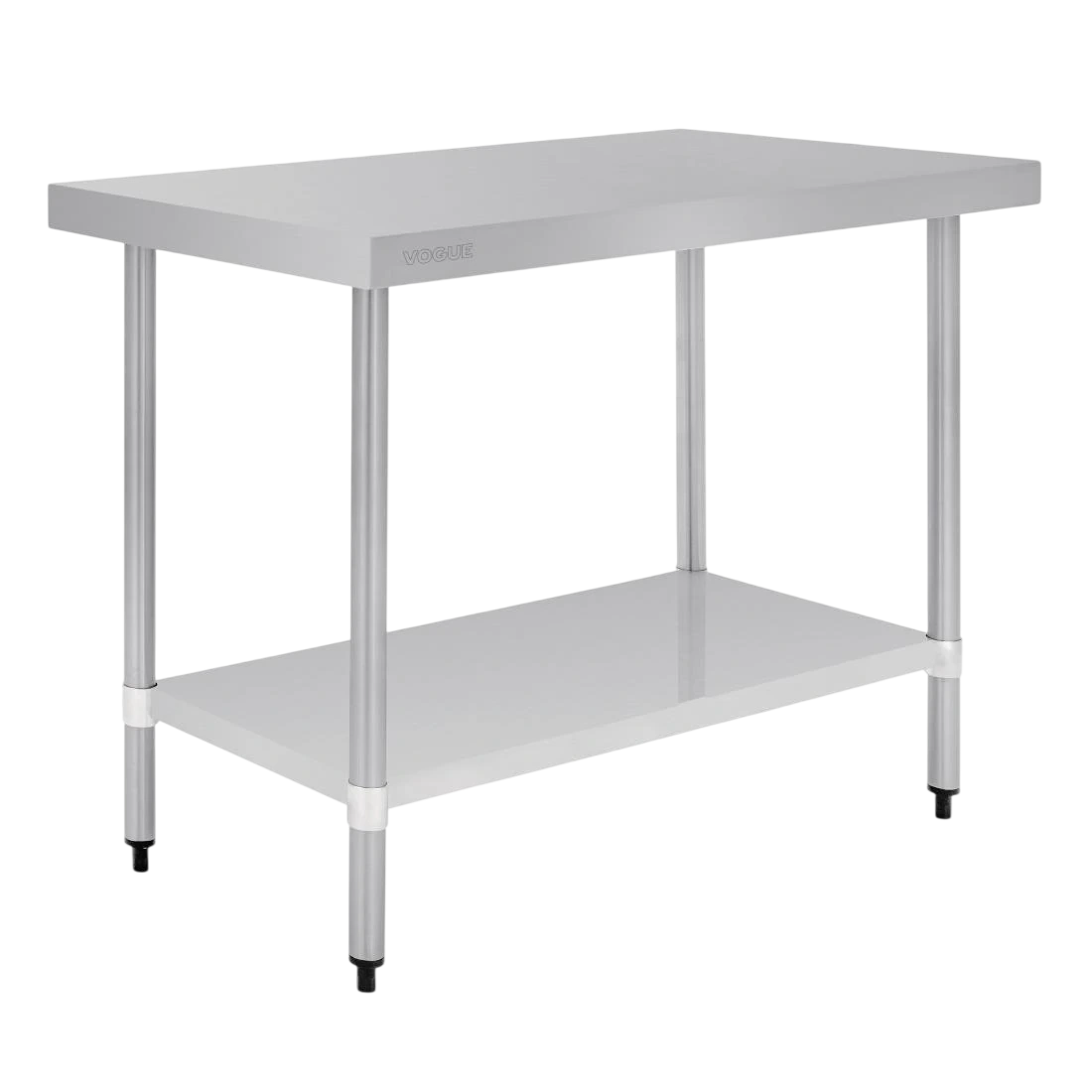 Vogue T376 Stainless Steel Workbench – 1200×600mm