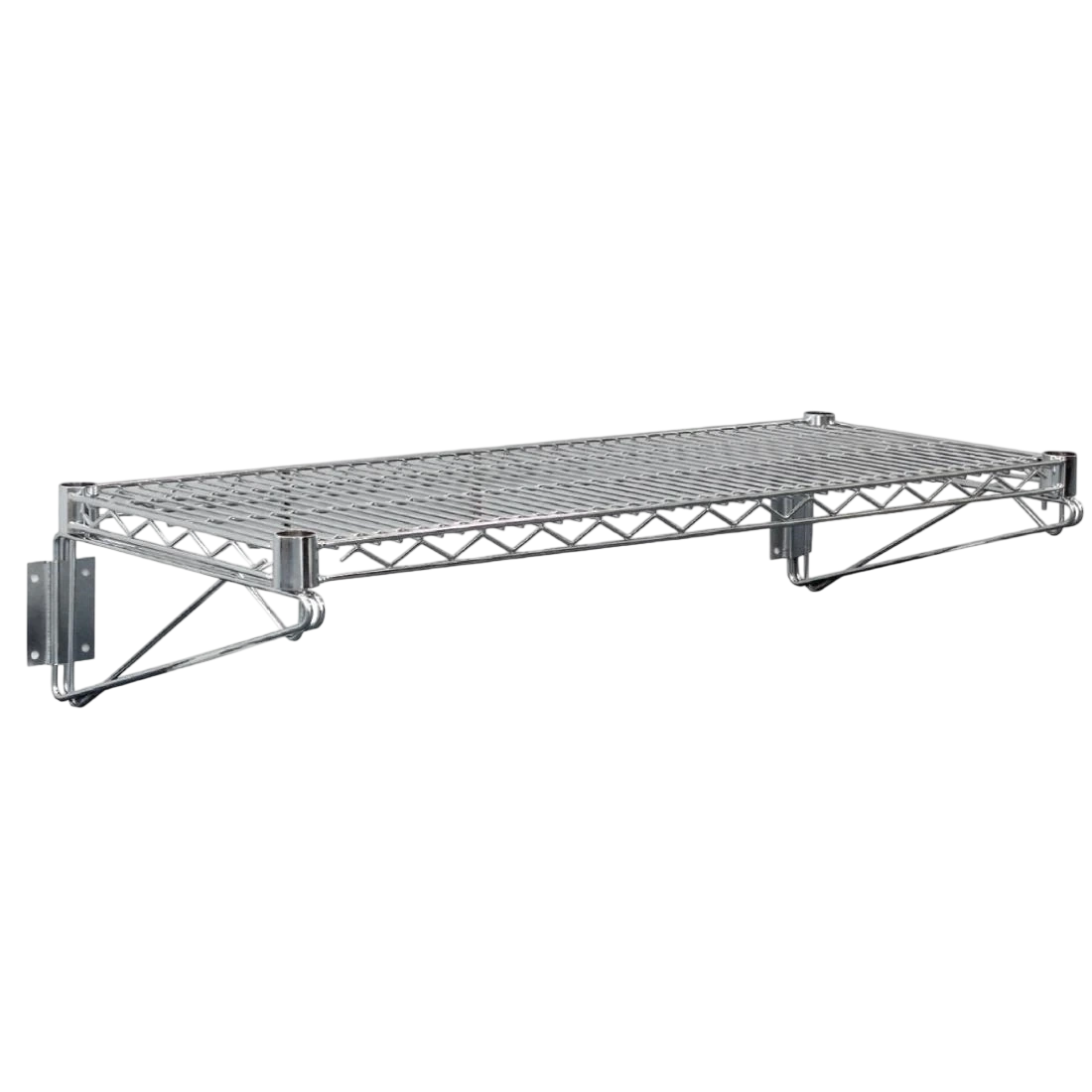 Vogue U202 Wire Wall Shelves St/St - 1220x360mm 48x14"