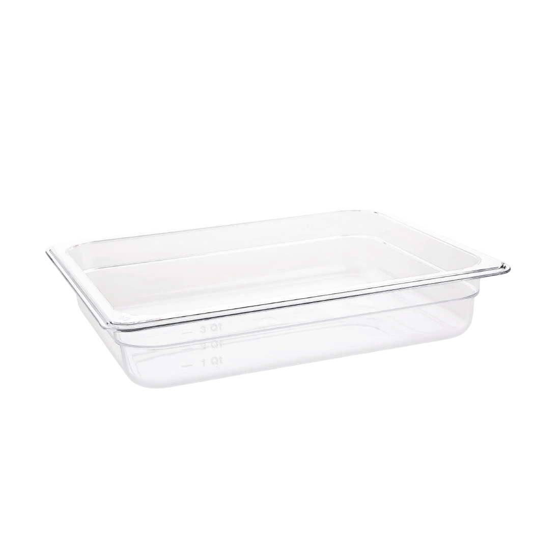 Vogue U228 Clear Polycarbonate - GN 1/2 65mm