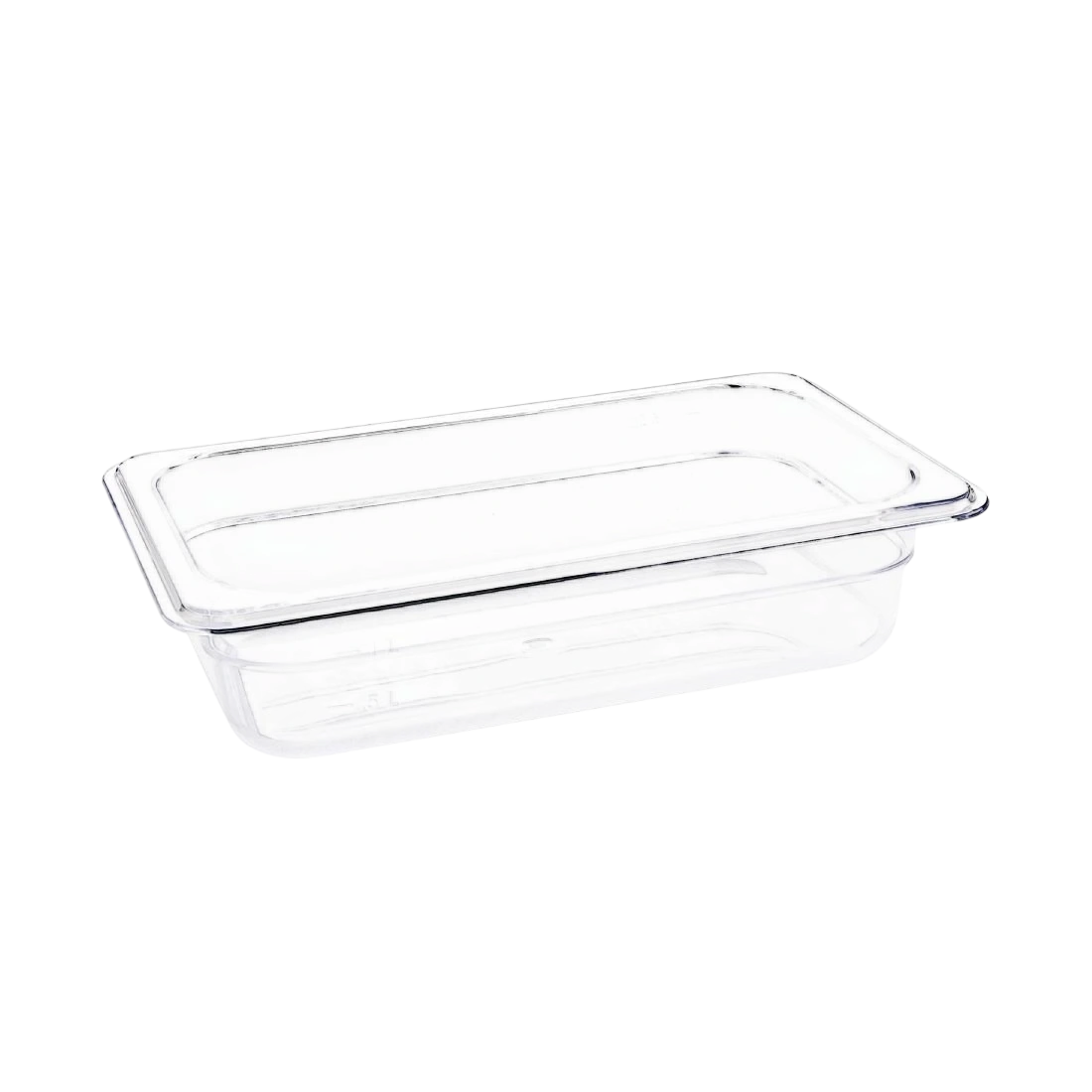 Vogue U236 Clear Polycarbonate - GN 1/4 65mm