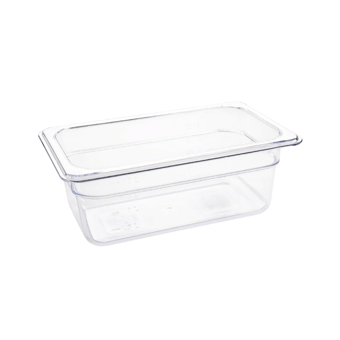 Vogue U237 Clear Polycarbonate - GN 1/4 100mm