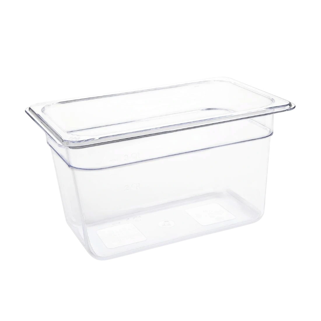 Vogue U238 Clear Polycarbonate - GN 1/4 150mm