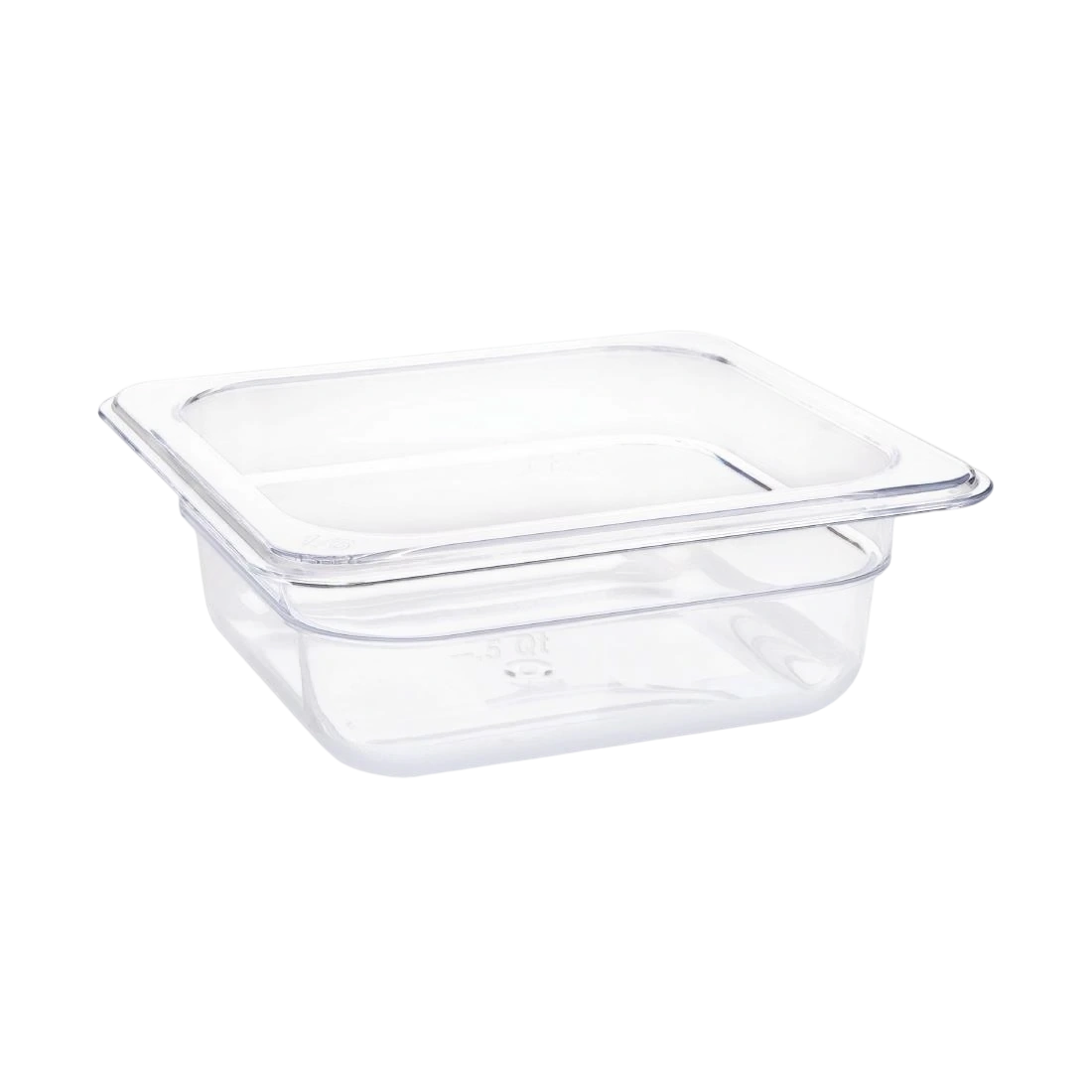 Vogue U239 Clear Polycarbonate - GN 1/6 65mm