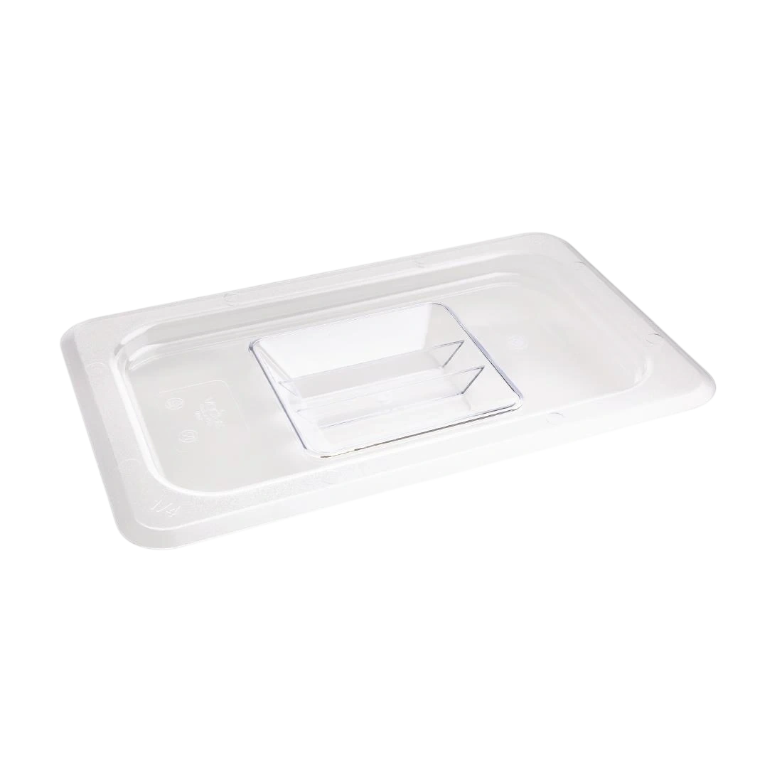 Vogue U247 Clear Polycarbonate Lid - GN 1/4
