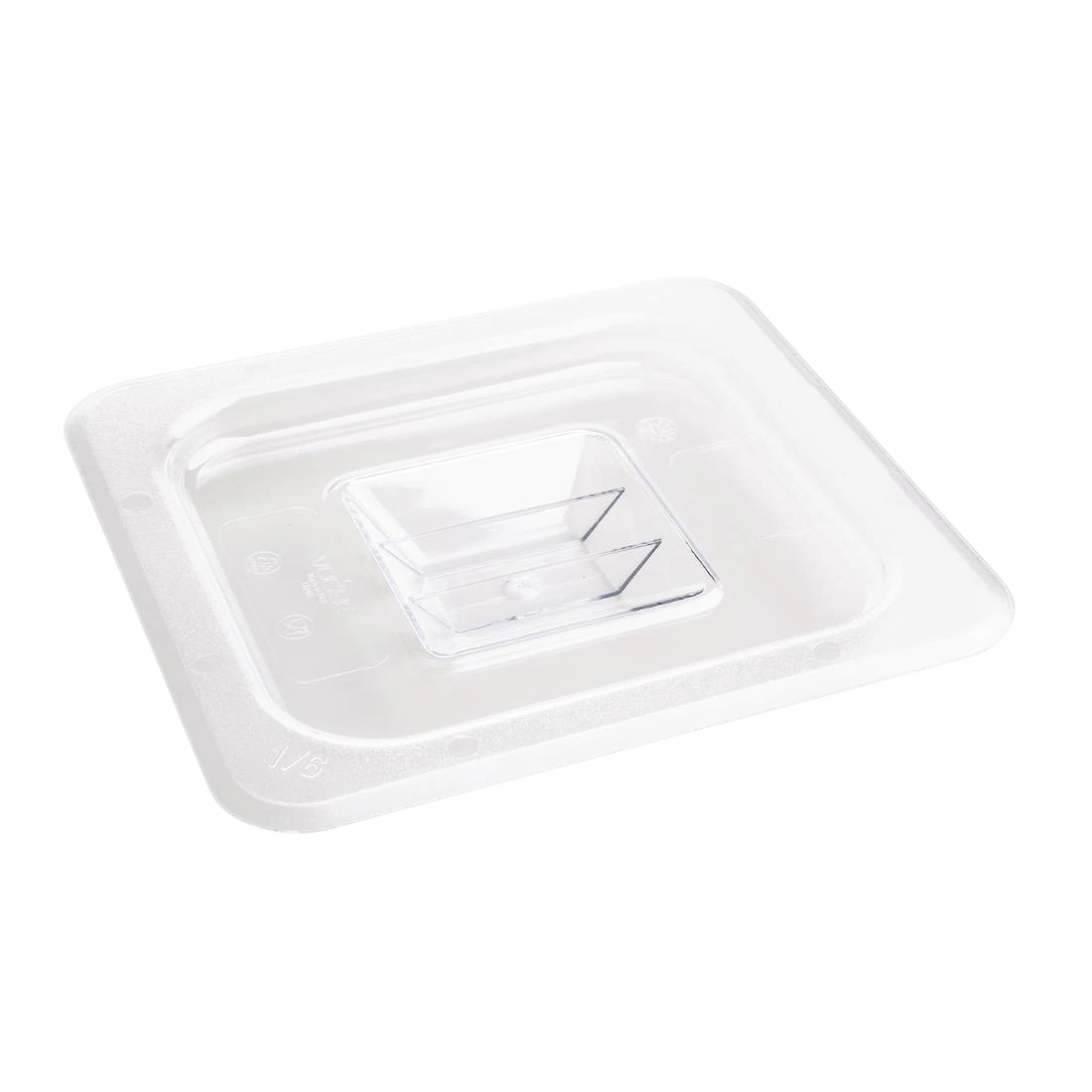 Vogue U248 Clear Polycarbonate Lid - GN 1/6