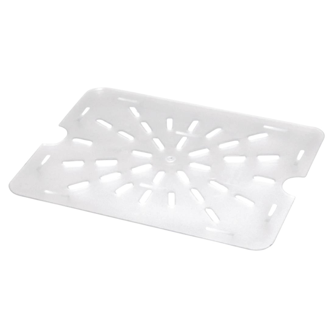 Vogue U486 Clear Polycarbonate Drainer Plate - GN 1/2