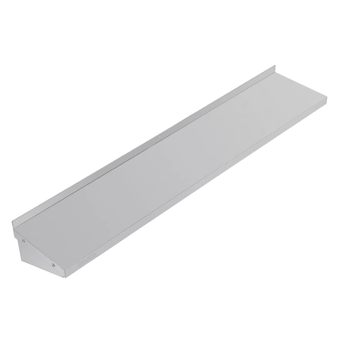 Vogue Y752 Wall Shelf with Brackets St/St - 1500x300mm