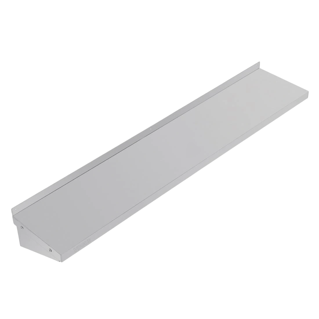 Vogue Y752 Wall Shelf with Brackets St/St - 1500x300mm