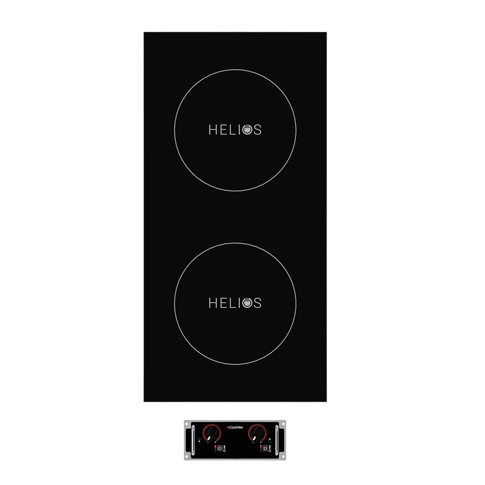 CookTek HRD.9500.FB35.4 Dual Hob Drop-In