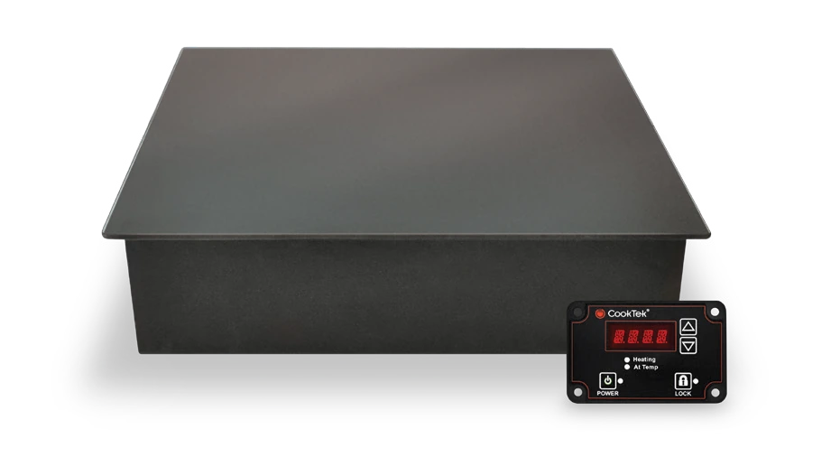 CookTek B652.D Drop-in countertop design with control box