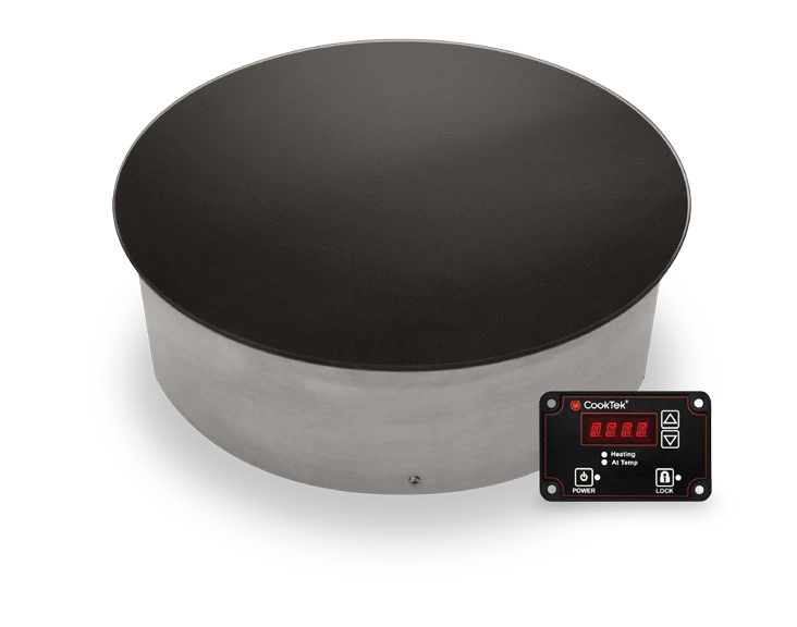 CookTek B652R.D Drop-in countertop design with control box