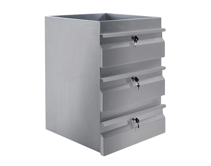 Simply Stainless SS19.0300 3 x Stainless Steel Drawers