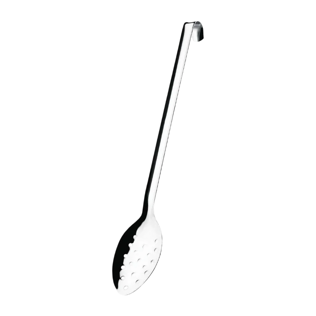 Vogue L672 Perforated Serving Spoon 405mm – Stainless Steel commercial kitchen equipment