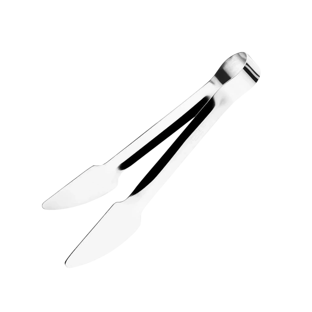 Vogue L646 Stainless Steel Hamburger Tongs – 225mm