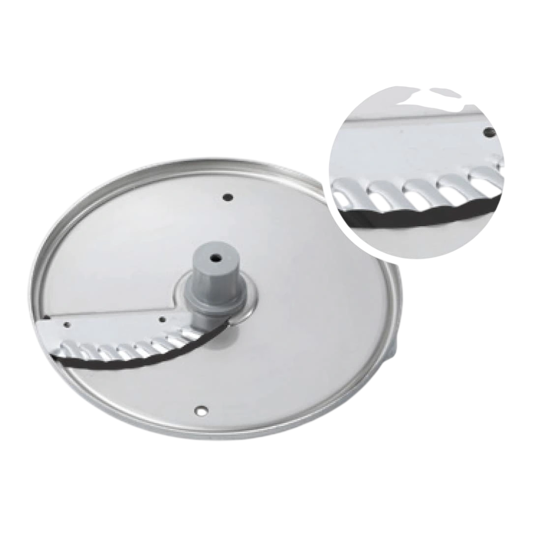 Dito Sama DS650219 Prep4You 5mm Wavy Slicing Disc stainless-steel cutting accessory