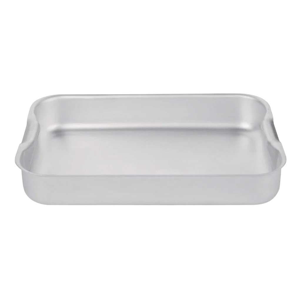 Vogue K422 Roasting Dish Aluminium - 320x215x50mm 12 1/2x8 1/2x2"
