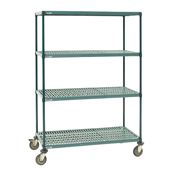 Metro PR.M4T68.2154 21" x 54" - 4 Mat Style Shelves, 4 Posts