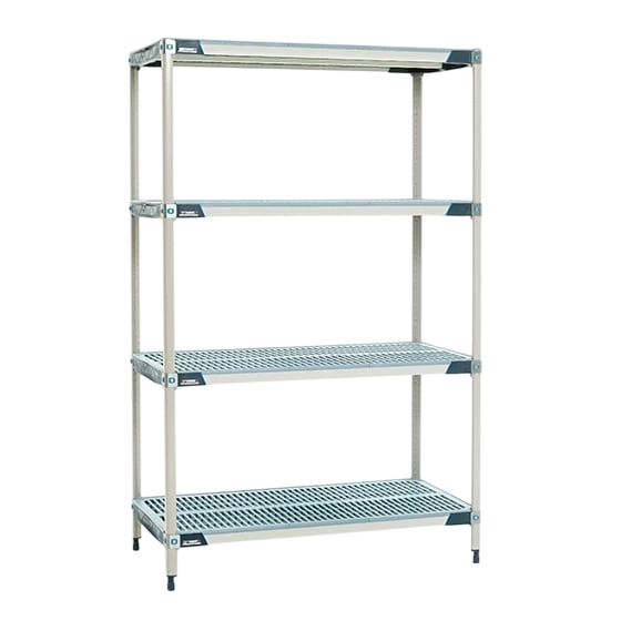 Metro MAXQ.4T74.2160 21" x 60" - 4 Mat Style Shelves, 4 Posts