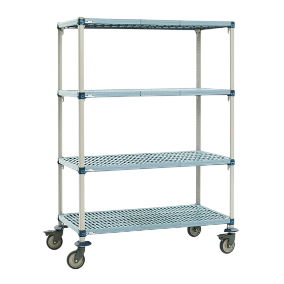 Metro MAXQ.M4T68.2142 21" x 42" - 4 Mat Style Shelves, 4 Posts