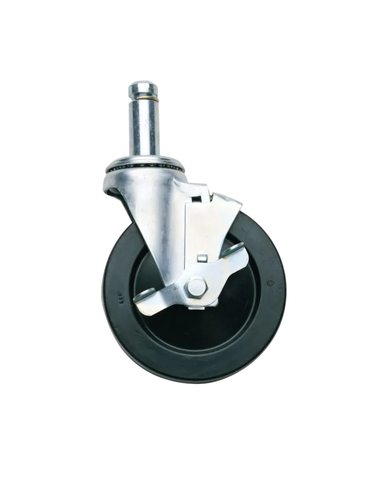 Metro ME.5M Swivel Castor Resilient Rubber Wheel Tread
