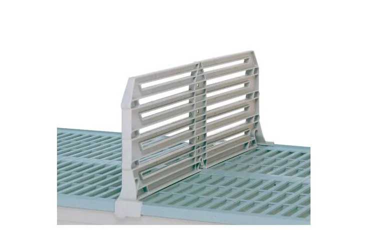 Metro ME.MQD18.8 Super Erecta PRO / MAXQ - Shelf Divider To suit 455mm deep shelves