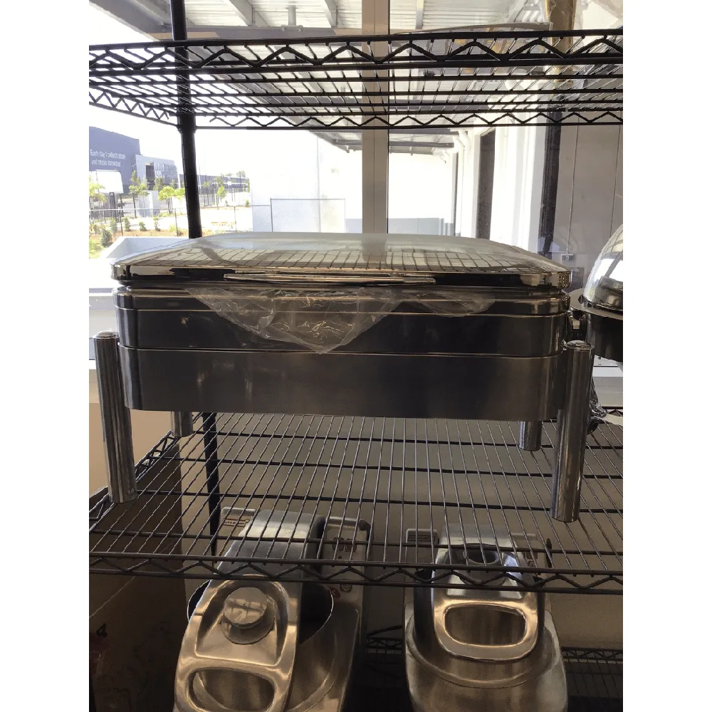 Kingo 2NDs: Oblong Chafing Dish with Glass Lid - KGJ404-QLD50