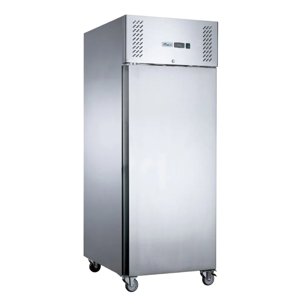 FED-X XURC400SFV-QLD107 S/S Single Door Upright Fridge – 429L