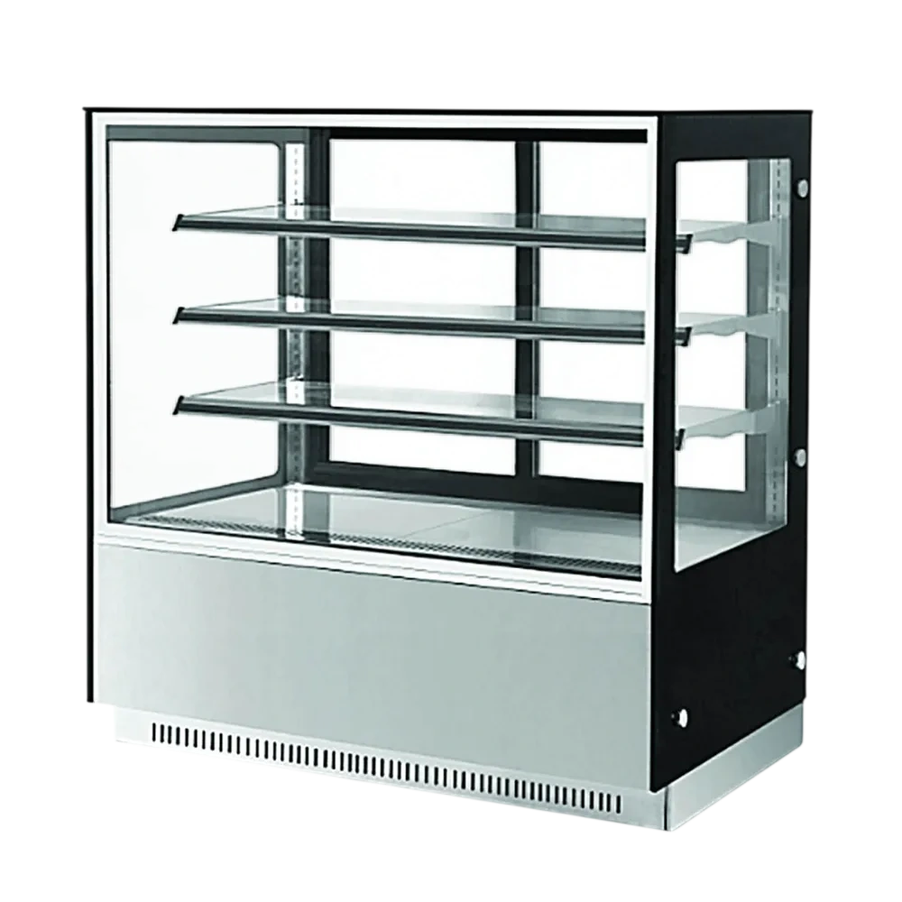 Bonvue GAN-1800RF3-NSW2105 Modern 3 Shelves Cake or Food Display