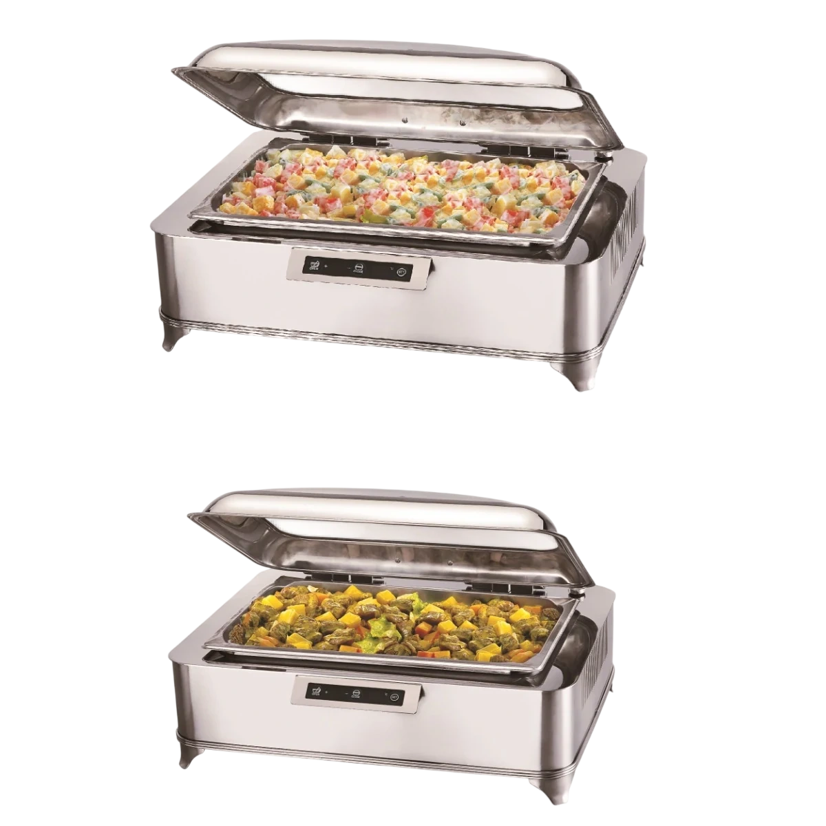 Kingo KGCH204-VIC697 Ex-Showroom: Kingo COLD AND HOT CHAFING DISH - KGCH204-VIC697
