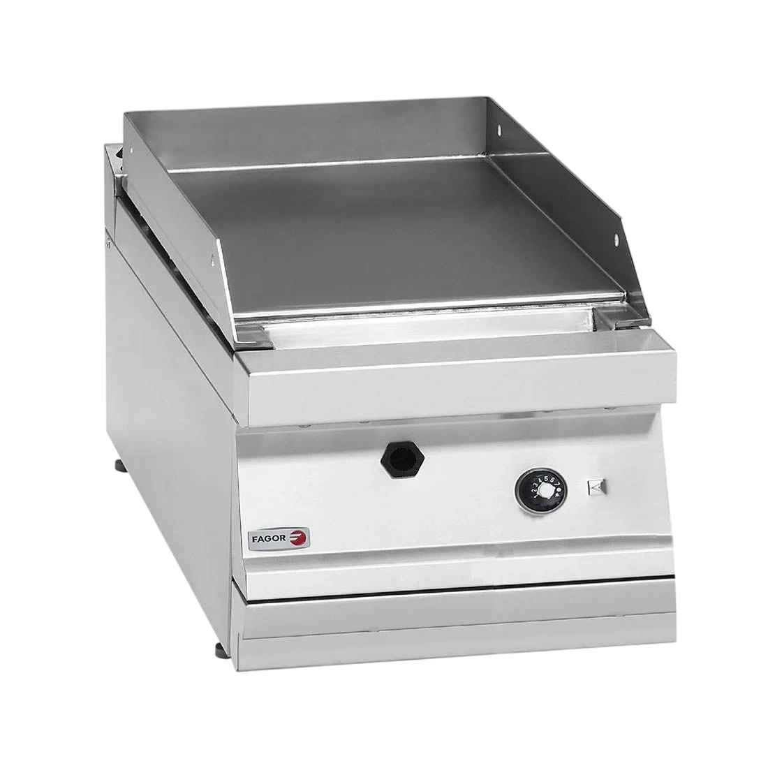 Fagor FTG7-05-SA22-1 Ex-Showroom: Fagor 700 series natural gas mild steel 1 zone fry top - FTG7-05-SA22-1
