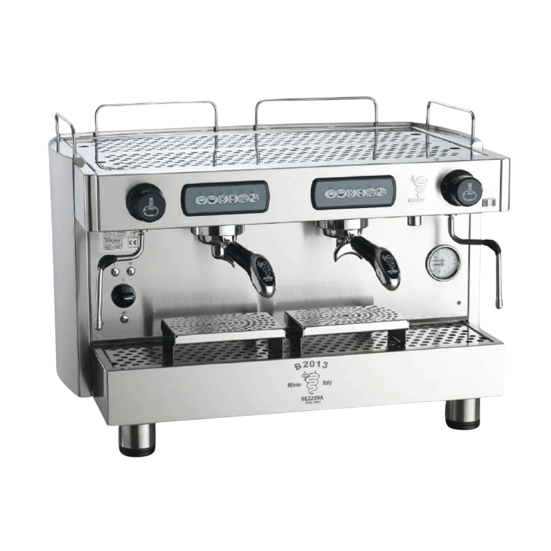 Bezzera BZB2013S2E-NSW2013 Ex-Showroom: Bezzera Traditional 2 Group Espresso Coffee Machine - BZB2013S2E-NSW2013