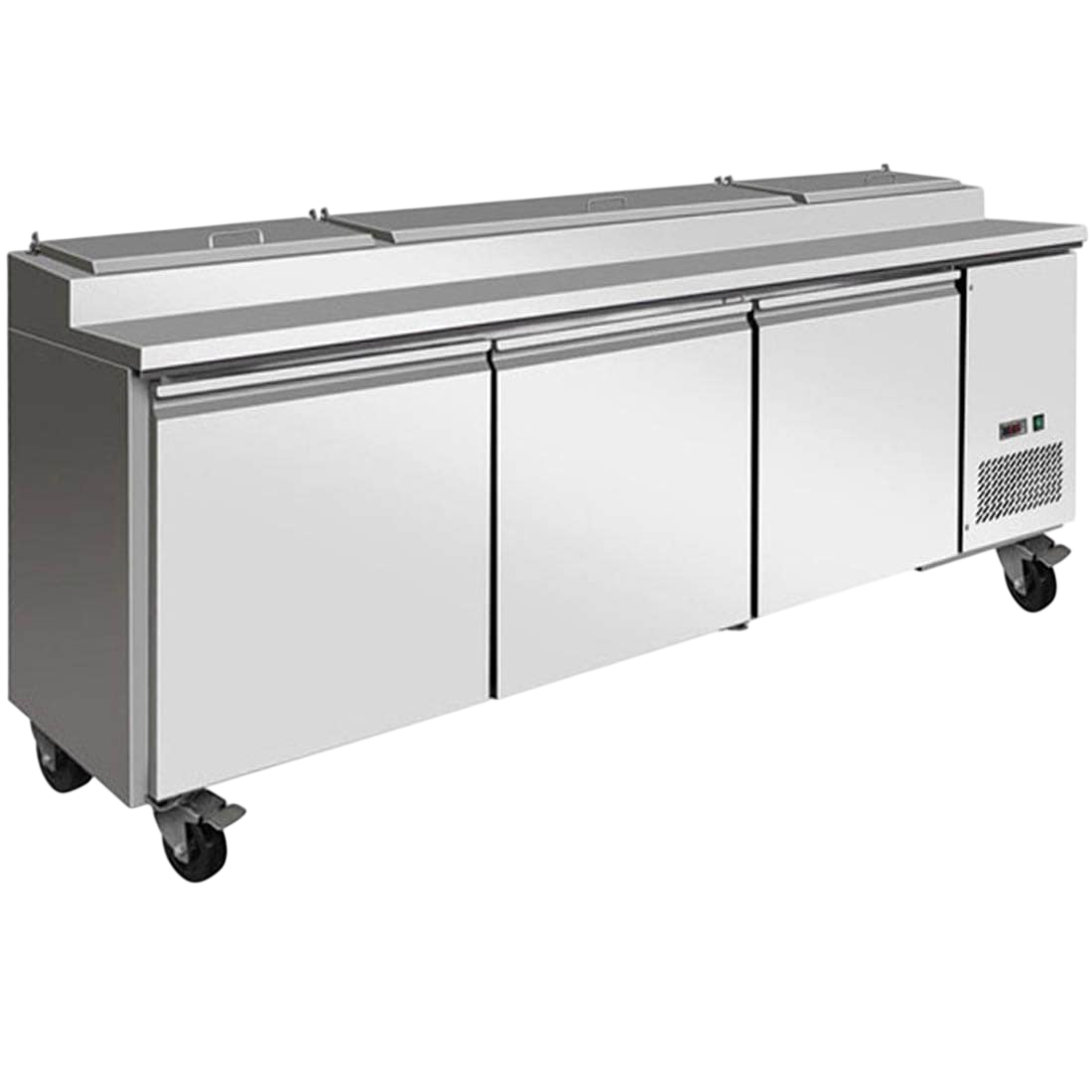 Thermaster TPB2400-QLD362 Pizza Prep Bench – Gross Volume: 1101.7L