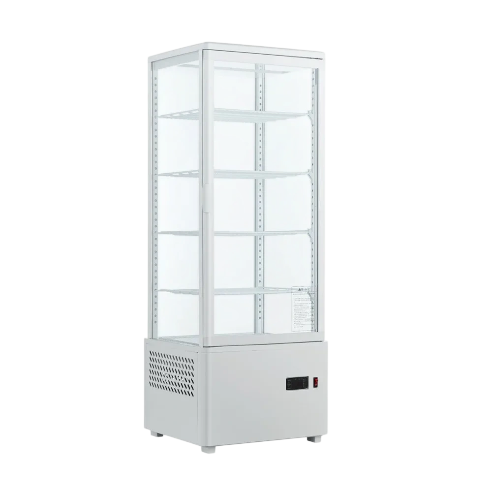 Thermaster TCBD108L-SA6-Apr Four Sided Countertop Display Fridge