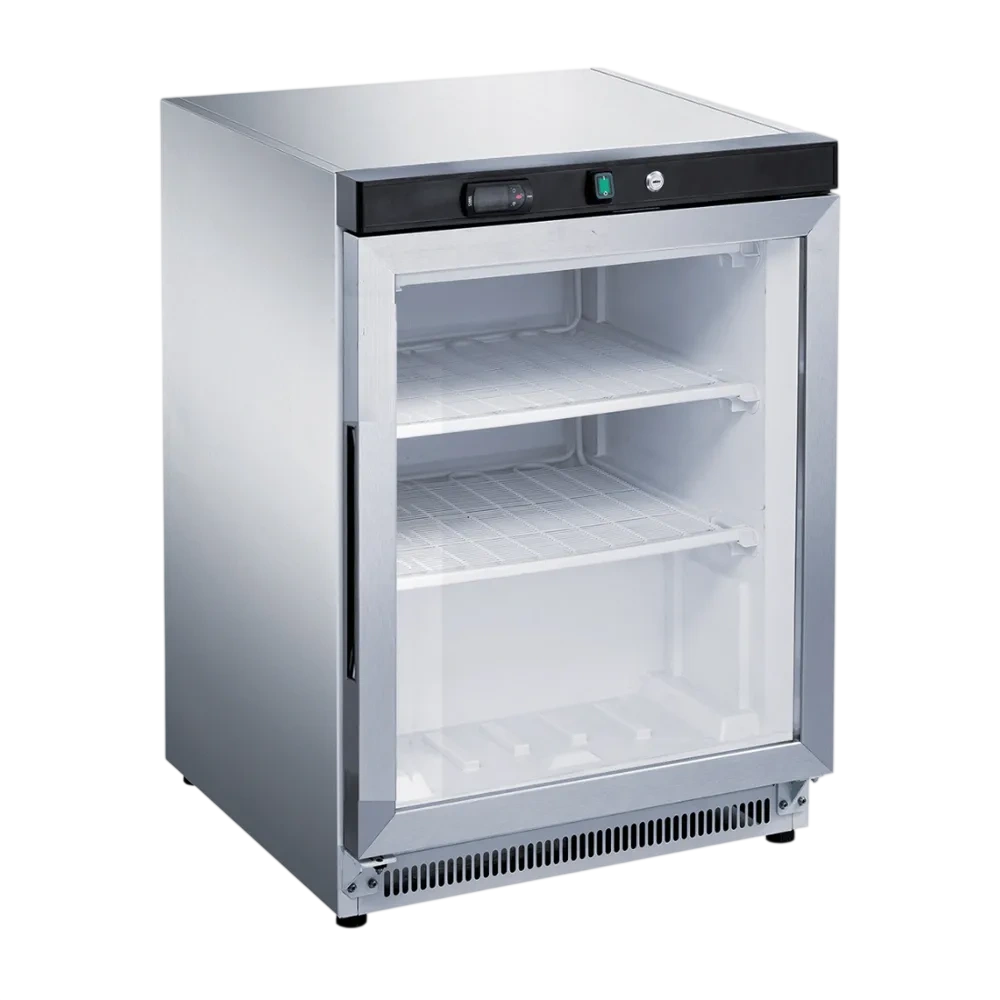 FED-X XF200SG-SA10-Mar 120L Bar Freezer Glass Door