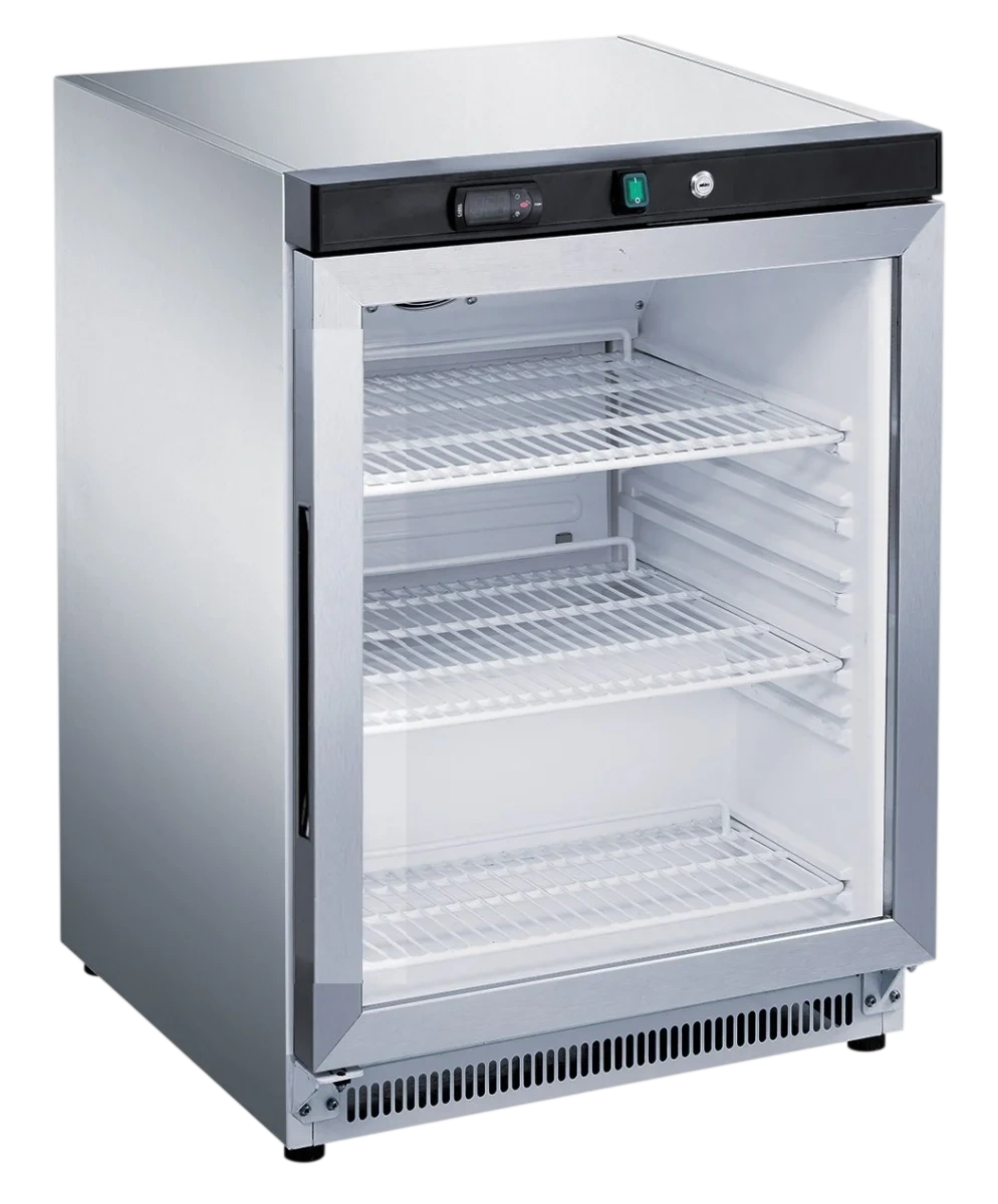 FED-X XR200SG-NSW2076 130L Bar Cooler Glass Door – Gross Volume: 130L