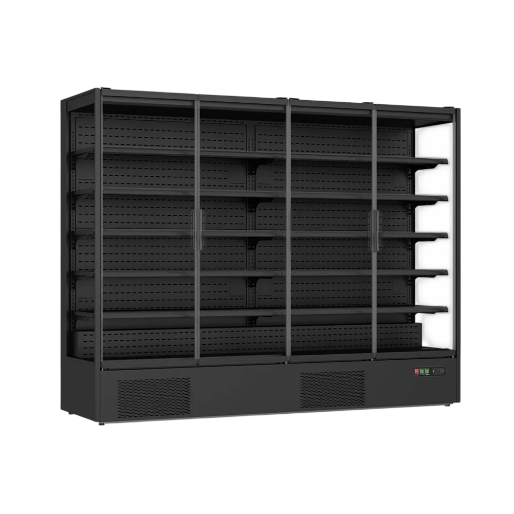 Thermaster DC-250B-NSW2083 Supermarket Panorama 4 Door Chiller Display