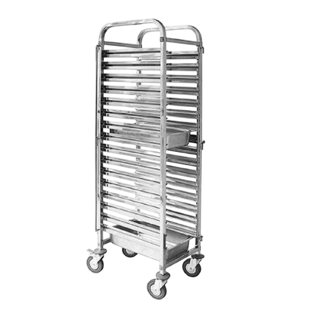 Modular Systems 404091-NSW2109 Baking tray trolley with 16 trays