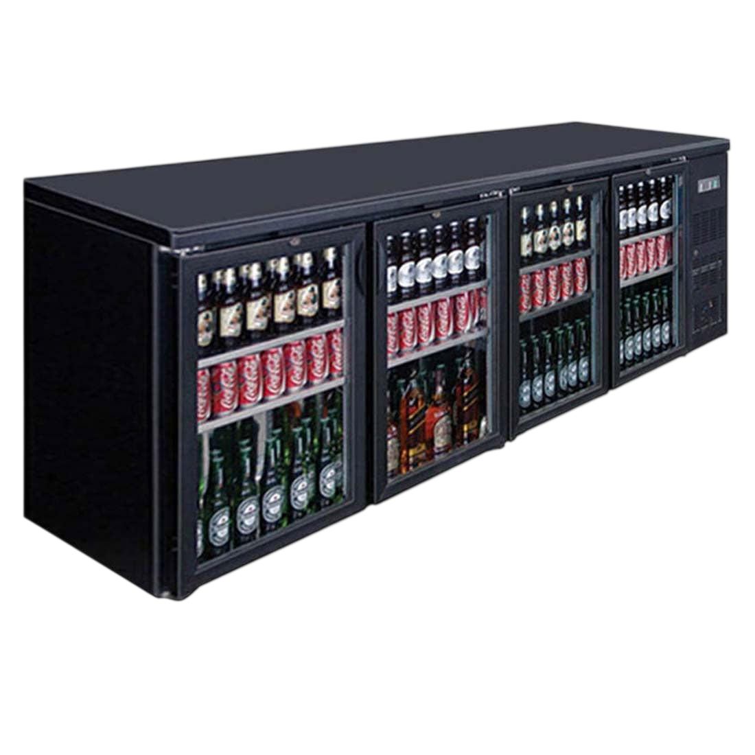 Thermaster BC4100G-NSW2138 Four Door Drink Cooler – Gross Volume: 698L