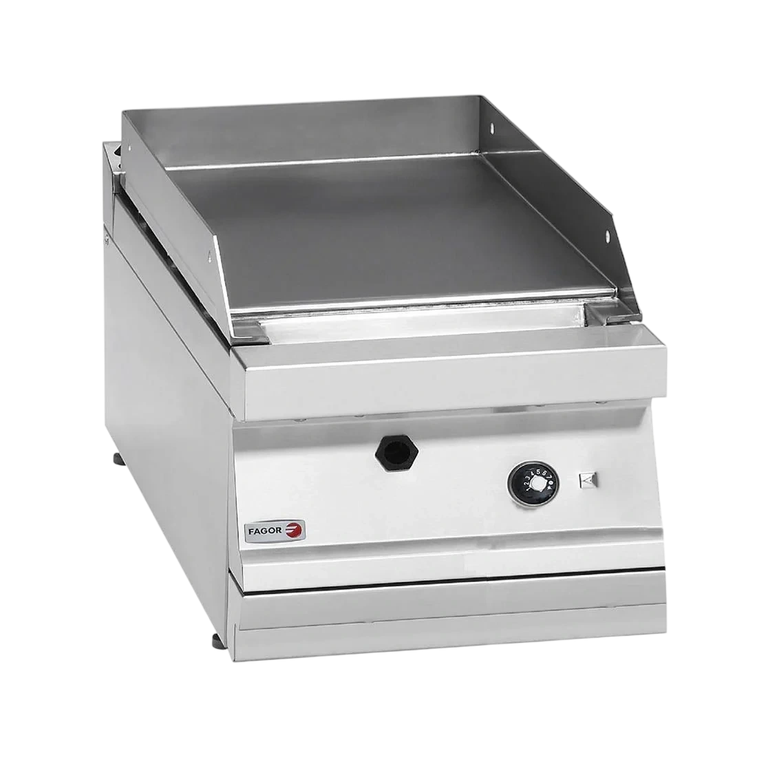 Ex-showroom: Fagor 700 series natural gas mild steel 1 zone fry top - FTG7-05L-VIC980