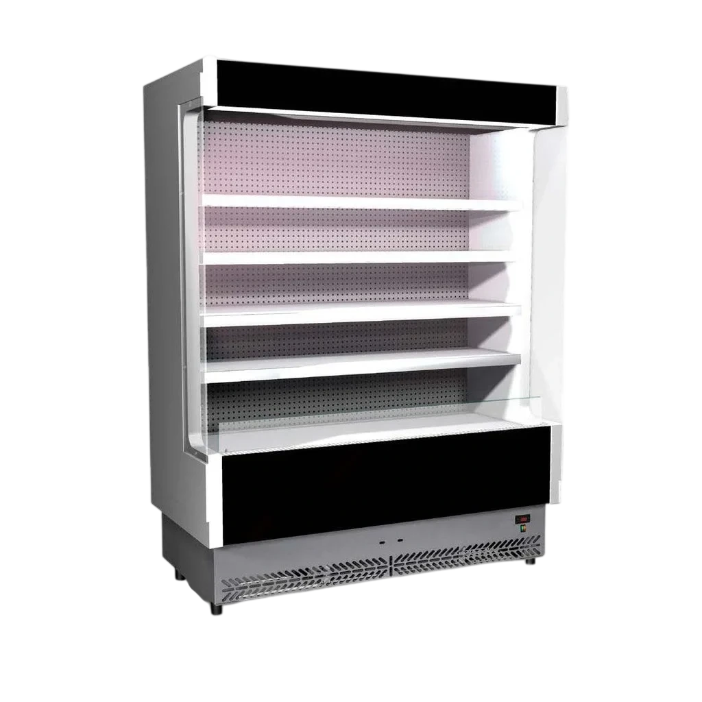 Tecnodom TDVC80-CA-150-VIC955 Ex-Showroom: Tecnodom Open Chiller with 4 Shelves - TDVC80-CA-150-VIC955