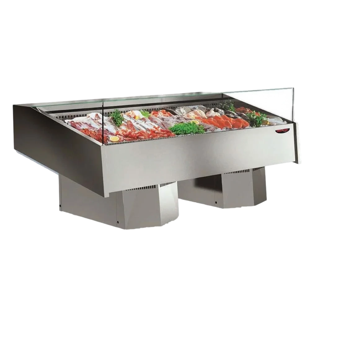 F.H.E Ex-Showroom: Multiplexable Serve-over Refrigerated Fish Open Display 1540mm - FSG1500-VIC975