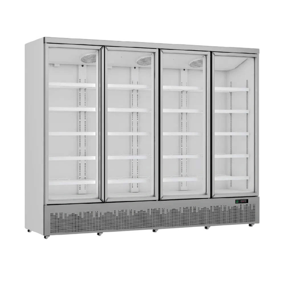 2NDs: Thermaster Four Door Supermarket Fridge - LG-2200GBM - NSW2151