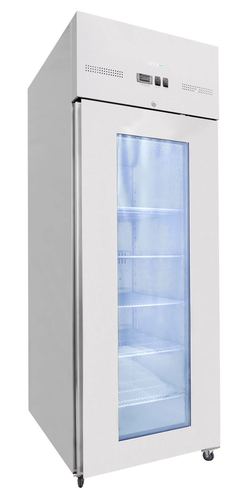 Airex AXR.URGN.1G Upright Fridge – 1 x Glass Door, 2/1 GN Refrigerator