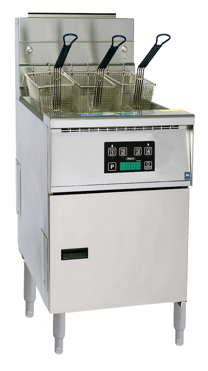 Anets AGP75D Gas Fryer – 31-39 Litre Capacity - Digital Control