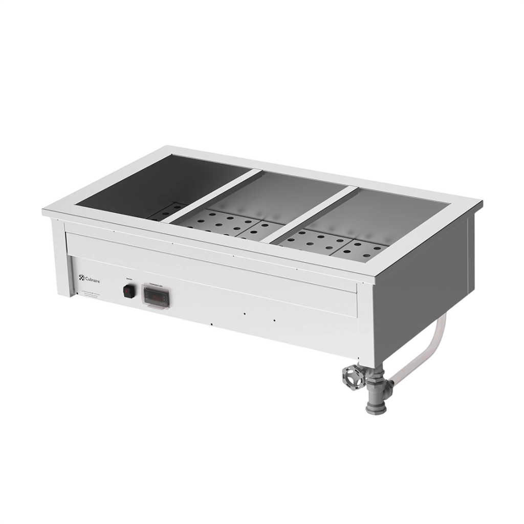 Culinaire CH.BM.D.3 Drop-In Bain Marie – 3 Bay