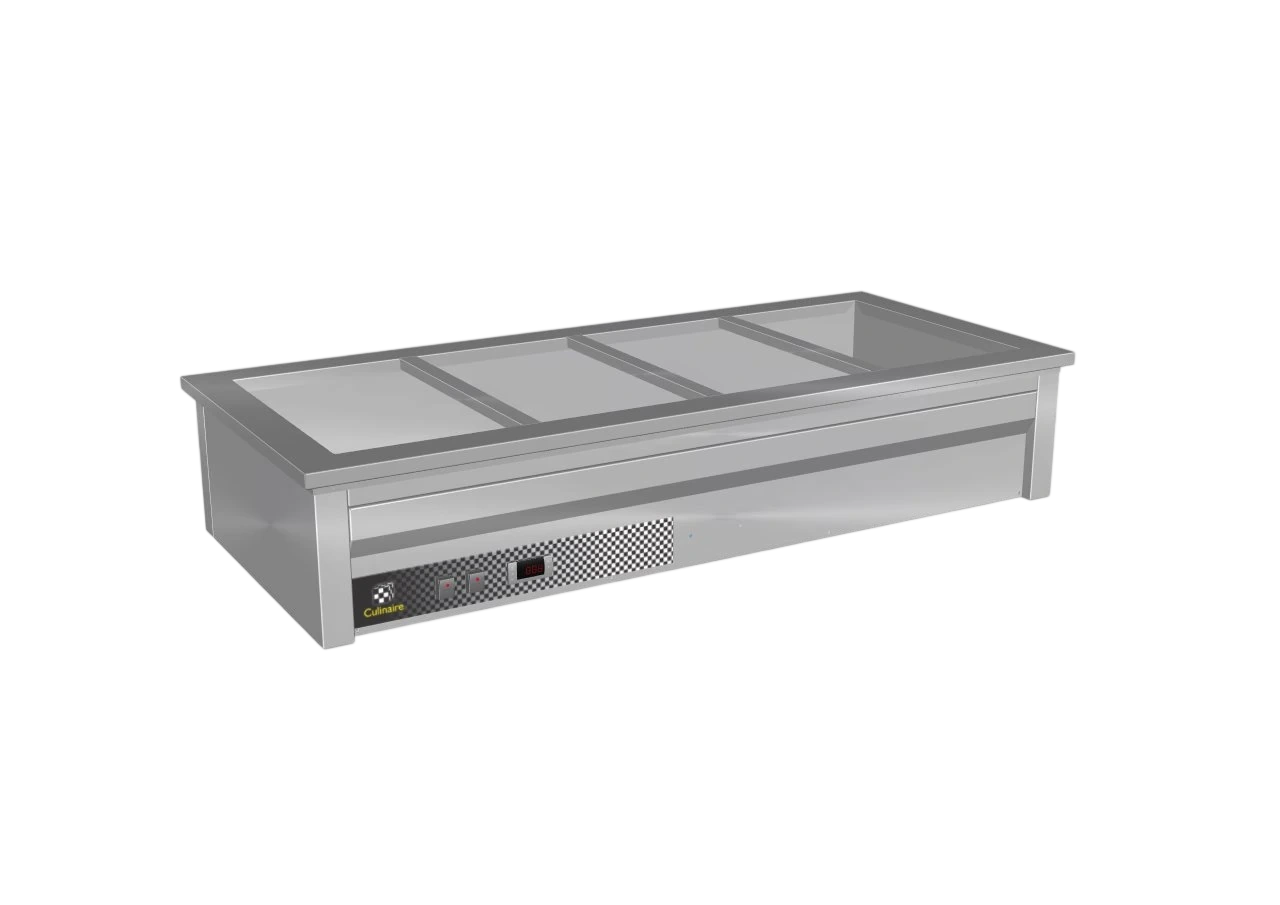 Culinaire CH.BM.D.4 Hot Food Bain Marie – 4 Bay, Drop-in