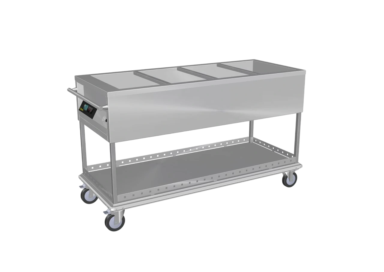 Culinaire CH.BMM.4 Hot Food Bain Marie – 4 Bay, Mobile