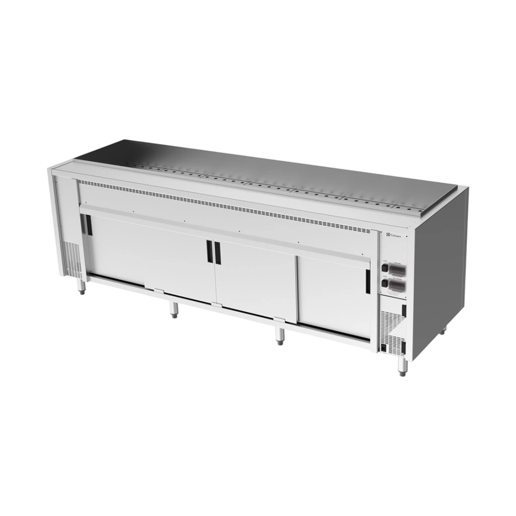 Culinaire CH.BMH.U.7 Hot Food Bain Marie – 7 Bay, Under Bench