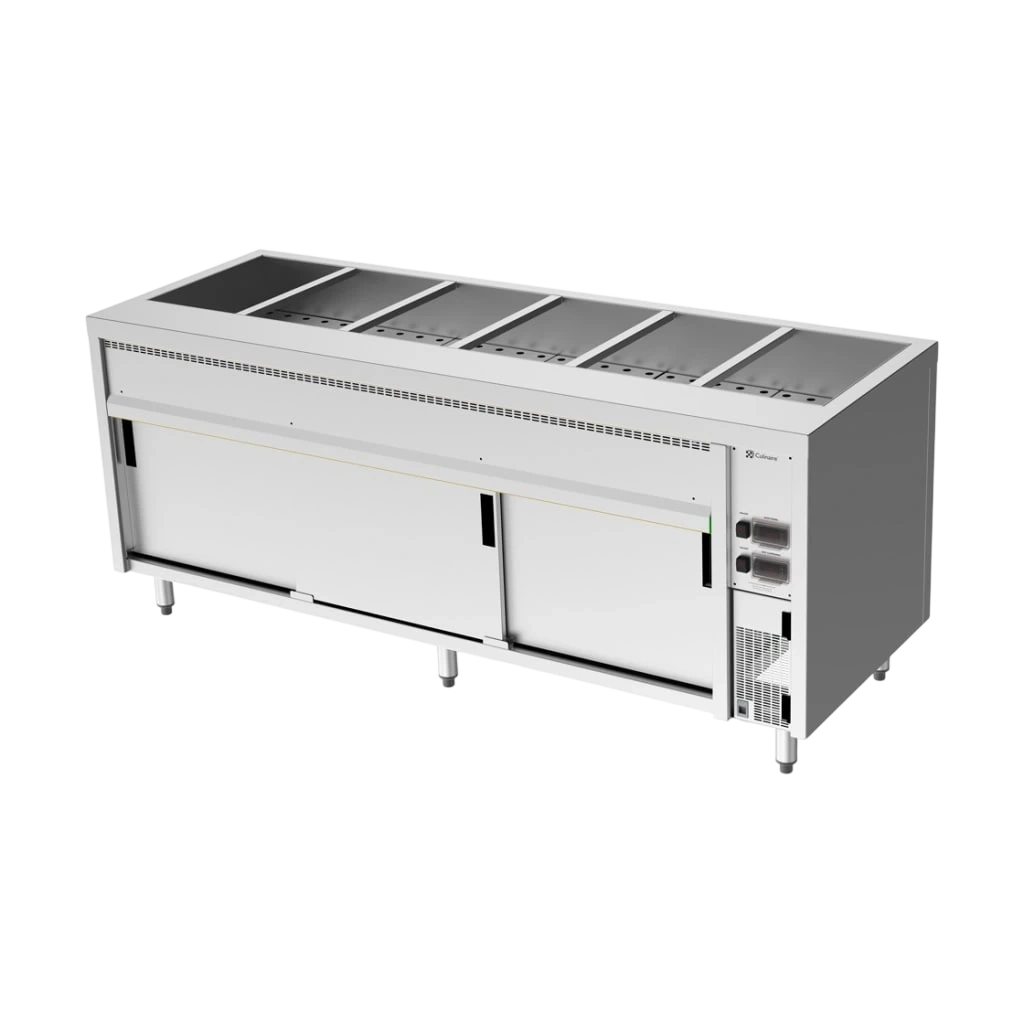 Culinaire CH.BMH.I.6 Hot Food Bain Marie – 6 Bay, Island